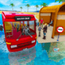 水上乘客冲浪巴士