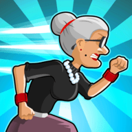 愤怒的老奶奶玩酷跑手机版